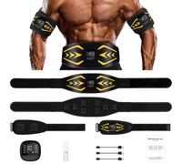 Electrostimulateur Musculaire,Ceinture Abdominale Electrostimulation avec 10 Modes et 30 Niveaux d'intensité,Electrostimulateur Musculaire Abdo pour Abdomen,Bras,Jambes,Rechargeabl,pour Hommes Femmes