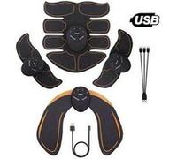 Electrostimulateur musculaire ems rechargeable usb pour hommes et femmes G