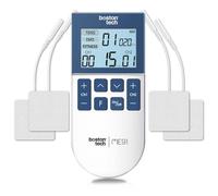 Électrostimulateur Musculaire TENS EMS 3 en 1 | Boston Tech® ME91 | 50 Programmes, 16 Niveaux, 2 Canaux | Soulagement Douleur et Rééducation | Étui + 4 Électrodes Réutilisables