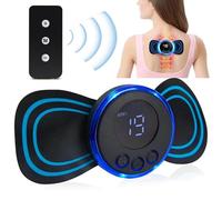 Électrostimulateur Musculaire, TENS/EMS/Massage, 27 Modes 30 Intensités, 4 Patchs, 8 Patchs de Gel, Tens Machine pour le Soulagement de la Douleur, Bras/Cou/Dos/Taille/Jambes