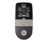 Beurer Appareil électrostimulation EM 1 R Relief+ TENS/EMS 4 électrodes Gris anthracite