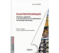 Electrotechnique 1 Daniel Gaude (Auteur)