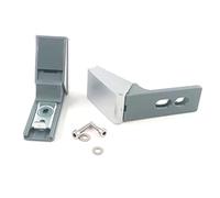 ELECTROTODO Kit de remplacement 2 charnières poignée porte réfrigérateur Liebherr Inox 959017800