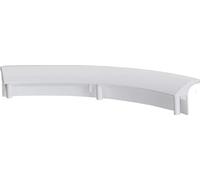 ELECTROTODO Poignée de porte compatible avec sèche-linge Bosch, Siemens, Balay et Lynx 497522, blanc, taille unique