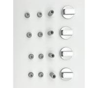 ELECTROTODO Remplacement de télécommande métal multiposition Knox 4480000429