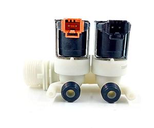 Électrotout électrovanne double machine à laver compatible avec Fagor, Edesa AS0016764 - Contrôle du débit d'eau, pièce de rechange
