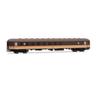 Electrotren HE4033 RENFE, autocar de 2ème B-8800, avec Larges vitres, livrée Estrella, ép. Voitures de passagers IV