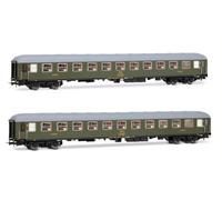 Electrotren HE4036 RENFE, Pack de 2 Voitures-couchettes BBL-8100, Vert Olive, EP. Voitures de passagers IV