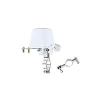 Électrovanne, 1/2 "3/4" 1 "MANIPULATEUR AUTOMATIQUE ÉLECTRIQUE VALVE DN15 DN20 DN25 for le dispositif de sécurité la pipeline d'eau d'alarme 12V 1A(White DN20)