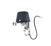 Électrovanne, 1/2 "3/4" 1 "MANIPULATEUR AUTOMATIQUE ÉLECTRIQUE VALVE DN15 DN20 DN25 for le dispositif de sécurité la pipeline d'eau d'alarme 12V 1A(Black DN25)