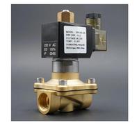 Électrovanne 1/4" 3/8" 1/2" 3/4" normalement ouverte, vanne d'eau en laiton 220 V 24 V(AC220V-NBR)