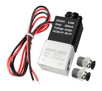 Electrovanne 1/4" NPT 12V/24V/110V, solénoïde électrique, électrovanne pneumatique, vanne à 2 voies, normalement fermée. 2V025-08 (DC24V)
