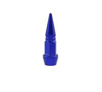 Électrovanne 1 bouchon de valve anti-poussière en alliage d'aluminium for moto et voiture, accessoire de style et de réglage Vanne(45mm Blue 1pcs)