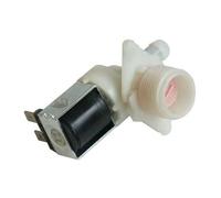 Electrovanne 1 voie - BRANDT - 90° - Diamètre 12 - Réducteur - Compatible Lave-linge