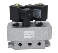Électrovanne 2 positions 5 voies - Double commande électrique - Connexion G 1/4" - AC 110 V - K25D2H - 8AC - Vanne à tiroir de type entretoise série K pour équipement mécanique à (AC220V)