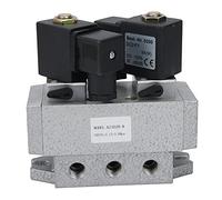 Électrovanne 2 positions 5 voies - Double commande électrique - Connexion G 1/4" - AC 110 V - K25D2H - 8AC - Vanne à tiroir de type entretoise série K pour équipement mécanique à (DC24V)