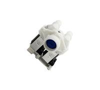 Whirlpool Électrovanne 481010623017 2 voies d'origine pour lave-linge Bauknecht, Indesit
