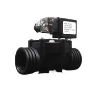 Électrovanne 2 voies en plastique, 1/2", 3/4", 1", type pilote, normalement fermée, 10 bar, 220 V CA, 12 V CC, 24 V CC(3/4",12V)