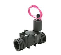 Électrovanne 2 voies en plastique, orifice 1/2", 3/4" ou 1 pouce, 15/20/25 mm, normalement fermée(1/2",NBR_AC220V_W09511)
