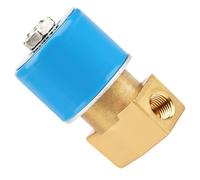 Electrovanne 2 voies G1/4" a action directe en laiton N/C KSD pour eau 0-1 Mpa (CC 12 V)