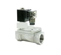 Électrovanne 2 voies, orifice 1,2/1,5/2 pouce, diamètre 35 mm/50 mm, acier inoxydable 304, normalement fermée(DN32,AC 220V_NBR)