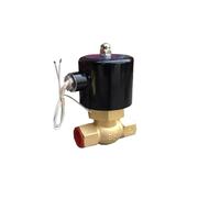 Électrovanne 2 voies, orifice 1/2" 3/4", 17 mm, normalement fermée, en laiton(3/4",DC24V)