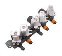 Electrovanne 20 x 6 x 6 cm 12 V pour machine à laver LG | Contrôle efficacement le débit d'eau, économise l'eau par cycle, performance de lavage optimale, alimentation 12 V