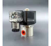 Électrovanne 200 bar/100 bar 2 voies eau haute pression 1/4" 12 V CC orifice 1,2 mm/2 mm NC acier inoxydable vannes de pompe de lavage de voiture(Orifice 1.2mm 200bar,110 Volt)