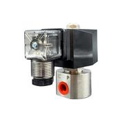 Électrovanne 200bar/100bar, 2 voies, eau haute pression 1/4 "12V DC, Orifice 1.2mm/2mm NC, vannes de pompe de lavage de voiture en acier inoxydable(Orifice 2mm 100bar,12V)