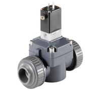 Électrovanne 20mm Manchon À Coller NC Plastique EPDM 0.5-6bar/7-87psi 24VDC 142 41980