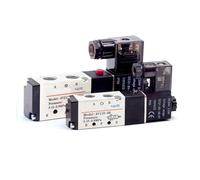 Électrovanne 24 V 4V210-08 4V210-08-10 DC 4V410-15 4V110-06 AC220 DC12 AC24