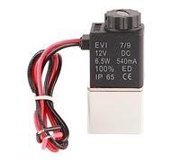 Électrovanne 2V02506 à 2 positions et 2 voies, électrovanne électromagnétique stable et sensible à l'inversion pour équipement d'automatisation de génie mécanique (Dc12v)