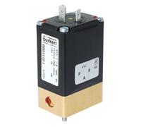 Electrovanne 3/2 voies 32x46 mm Bride SFB Universelle Laiton FKM 0-12bar/174psi 24VDC Oxygène Sans Graisse/Huile 0331 254776