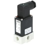 Electrovanne 3/2 voies G1/4'' de déviation PP EPDM 0-5bar/73psi 24VAC 0330 64788
