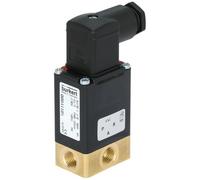 Électrovanne 3/2 voies G1/4'' laiton NBR 0-6bar/87psi 24VAC 0330 41158