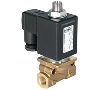 Electrovanne 3/2 voies G1/4'' NC Laiton FKM 0-6bar/87psi 24VAC Vide 0355 66454