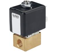 Electrovanne 3/2 voies M5 NC Laiton FKM 0-6bar/87psi 24VDC 7012 390265