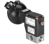 Electrovanne 3/2 voies NPT 1/4'' Universelle Acier inoxydable FFKM -1-8bar/-15-116psi 24VAC/DC Vide ATEX 0330 20025986