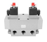 Électrovanne 3 positions 5 voies double commande électrique structure de colonne coulissante G3/4 po port AC 110 V K35D2H - 20 AC 110 V pour fluides à haut débit avec compensation (DC24V)