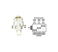 Electrovanne 3 voies 90? Diametre 15mm pour lave linge ariston - 284947 G