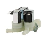Électrovanne 3 Voies D'arrivée D'eau N/C Normalement Fermée For Machine À Laver, Plastique, 220 V CA, G3/4(DC24V)