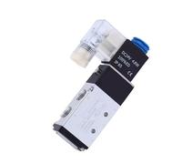 Électrovanne 5/2 voies 4V110 4V110-06 4V110-M5 Vanne directionnelle pneumatique à commande pneumatique AC220V DC24V Vanne électronique(4V110-06 Lamp AC220V)