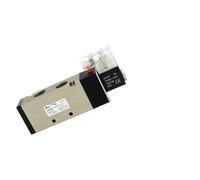 Électrovanne 5 ports 2 positions série 4V410-15 normalement fermée 4V410-15 AC220V DC12V DC24V AC110V Vanne pneumatique(WHITE,4V310-10 DC12V)