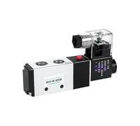 Électrovanne 5 voies 2 positions 4v210-08 DC 24V, vanne de commande, vanne de décharge pneumatique(220V)