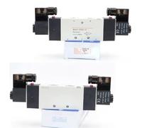 Électrovanne 5 voies 4V430C-15A AC220V, double orifice 1/2", vanne de régulation d'air 0,15~0,8 MPa