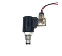 Électrovanne à cartouche hydraulique SV10-20, 2 positions, 2 voies, type à clapet, normalement fermée, débit inverse restrictif avec bobine
