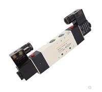 Électrovanne à cinq ports et trois positions 4V330C-08 4V330C-10 4V330E-08 4V330E-10 4V330P-08 4V330P-10 12 V-220 V CC(4v330e-10,24V)