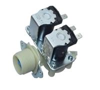 Électrovanne à double tête, compatible avec Haier ， LG, interrupteur de commande d'entrée for lave-linge, deux sorties