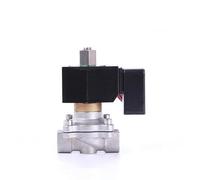 Électrovanne à économie d'énergie DN10, normalement ouverte, en acier inoxydable, 3/8", IP65, bobine complète, 12 V, 24, 220(220VAC-OPEN)