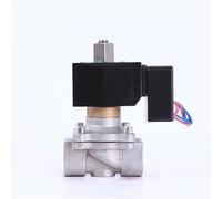 Électrovanne à économie d'énergie DN20 normalement ouverte, vanne électrique en acier inoxydable IP65, bobine complète 12 V, 24, 220(12VDC-OPEN)